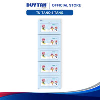 Tủ Tano 5 ngăn DUY TÂN nhựa PP/ABS, tủ quần áo đa năng, tiện lợi