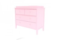 Tủ thay tã Sophie changing Dresser ( Pink)