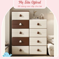 Tủ Thỏ Holla 4-5 Tầng Cao Cấp Chính Hãng Tủ Nhựa Đựng Quần Áo Đồ Dùng Cho Bé Siêu Đáng Yêu