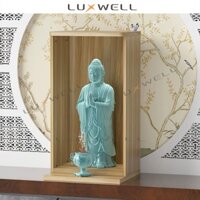 Tủ thờ Luxwell 1 tầng nhỏ gọn tiện lợi gỗ MDF chắc chắn LUX18