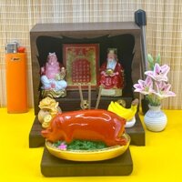Tủ Thờ Mini Thần Tài Thổ Địa  mini 2024 Mới Trọn bộ Cao Cấp
