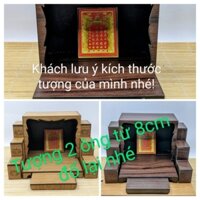 Tủ thờ Thần Tài Để Bàn mini. Khách xem kĩ kích thước dùm shop.