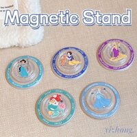 Từ Thu Hút Giá Đỡ Điện Thoại Hình Tròn Chân Đế Hoạt Hình Công Chúa Disney Nàng Tiên Cá Họa Tiết Bạch Tuyết Cho Điện Thoại Di Động Khỏa Thân Magsafe Case Máy Tính Bảng Điện Thoại Di Động Chống Rơi Giá Đỡ PC
