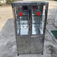 Tủ thuốc inox y tế ( inox 201 không gỉ)