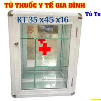 Tủ thuốc treo tường dùng cho gia đình trường học(Tủ Đại)