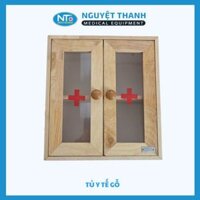 Tủ Thuốc Y Tế - Chất Liệu Gỗ Tự Nhiên