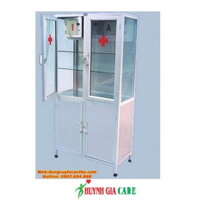Tủ thuốc y tế có ngăn AB
