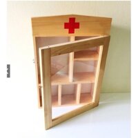 Tủ thuốc y tế gia đình, trường học ( tặng kèm móc treo)