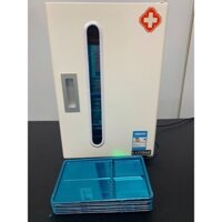 Tủ tia cực tím đơn hàng chính hãng ( Tặng kèm 10 khay), Tủ tiệt trùng đơn nha khoa bảo hành 6 tháng