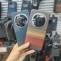Từ Tính Thật 600D Aramid Sợi Carbon Ốp Lưng Điện Thoại Honor Magic 7 Pro 5G Ống Kính Kim Loại Toàn Cầu Vỏ Sạc Không Dây