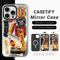 từ tính Thời Trang chống sốc Gương Bảo Vệ ốp Harry James Potter House Gryffindor Miếng Dán Dành Cho Iphone 15 12 16 Pro Max 13 14 11 15 Plus sang chảnh cứng điện thoại trong nắp Casetify thương hiệu chống đính bẩn
