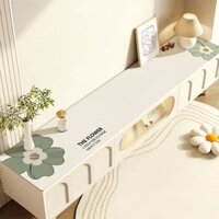 Tủ Tivi Bàn Thảm Dài Khăn Trải Bàn Chống Thấm Nước PVC Lối Vào Tủ Giày Ăn Bên Quầy Bảo Vệ