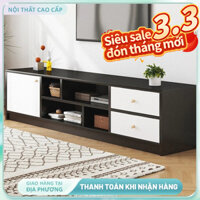 Tủ Tivi Phòng Khách Kệ TiVi Gỗ phong cách Bắc Âu có ngăn kéo Tủ Đề Đồ Phòng Khách