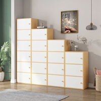 Tủ tổ ong đựng đồ nhiều tầng có ngăn tủ đa năng ,đựng đồ kệ sách gỗ để đồ,phong cách hiện đại A55