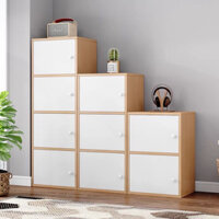 Tủ Tổ Ong Nhiều Ngăn ✨MIỄN SHIP✨ Có Ngăn Đựng Đồ Kệ Sách Trang Trí Gỗ MDF Tiện Lợi