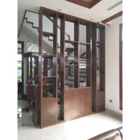 TỦ TRANG SỨC, TỦ KỆ VÁCH TRANG TRÍ , TỦ BẾP, ĐẢO BAR...GỖ MDF PHỦ VENEER ÓC CHÓ