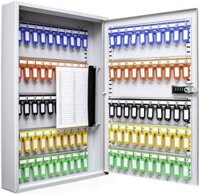 Tủ treo chìa khóa giá treo chìa Barska 100 chìa CB13560 100 chỗ móc chìa, màu ghi - Hàng chính hãng