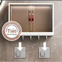 Tủ treo nhà tắm đựng đồ đa năng,Tủ treo có cửa hút nam châm