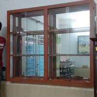 Tủ treo trang trí nhôm kính