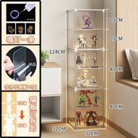 Tủ trưng bày bằng tay Khối xây dựng Lego Hộp lưu trữ trong suốt Đồ chơi giả Acrylic Đồ chơi chống bụi Mô hình Kệ trưng bày