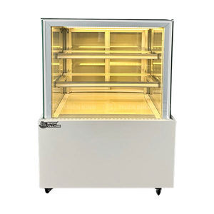 Tủ trưng bày bánh kem 3 tầng 0.9m (có sưởi kính 4 mặt) Snow Village GB-250-4L.Z