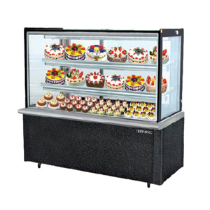 Tủ trưng bày bánh lạnh Berjaya RCS-15SB13-2FB - kính vuông, 1.5m