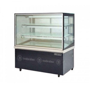Tủ trưng bày bánh lạnh kính vuông Berjaya RCS-12SB13-2FB