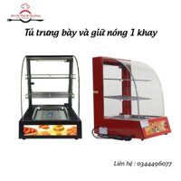 Tủ trưng bày giữ nóng thực phẩm 1 khay kinh công