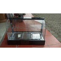 Tủ Trưng bày giữ nóng thực phẩm 3Khay. Gà rán , khoai tây