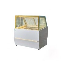 Tủ trưng bày kem 12 khay kính vuông Snow Village BL-1.2V