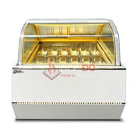 Tủ trưng bày kem lạnh kính cong 12 khay Snow Village BL-1.2