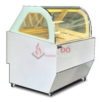Tủ trưng bày kem tươi kính cong 16 khay Snow Village BL-1.6
