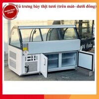 Tủ trưng bày thịt tươi trên mát dưới đông Dài 1m5