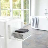 Từ Tủ Lạnh Kệ Đa Năng Khoan Miễn Phí Gấp Kệ Máy Giặt Tủ Lạnh Bên Móc Treo Kệ Tủ Lạnh Bên Móc Treo Kệ Bảo Quản