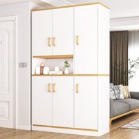 Tủ Vách Ngăn Phòng Khách Gỗ Công Nghiệp MDF Thiết Kế Hiện Đại Giá Rẻ