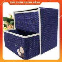 Tủ vải 3 ngăn tiện ích.