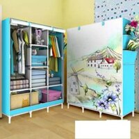 Tủ vải 3D, 3 buồng 8 ngăn