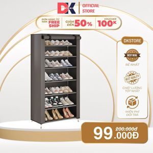 Tủ vải đựng giày dép 9 tầng