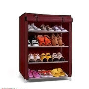 Tủ Vải Đựng Quần Áo Giày Dép 4 Tầng Cao Cấp Chống Thấm
