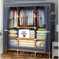 Tủ vải khung gỗ 1m3 khung gỗ cỡ lớn ( không chọn mầu)