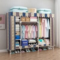 Tủ vải khung gỗ 1m3  khung gỗ bọc cỡ lớn ( Giao ngẫu nhiên)