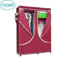 Tủ Vải Thanh Long 03 TVAI03 118 x 45 x 160 cm nhiều ngăn gọn nhẹ, đơn giản tháo lắp dễ sử dụng và di chuyển tủ thuận lợi