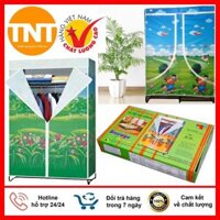 Tủ Vải Thiên Nam Sơn 2 Buồng Bền Đẹp Chắc Chắn - Không Giá Dép 100 cm