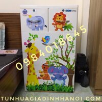 Tủ Việt Nhật Nhựa 4 tầng Vườn thú