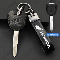 Từ Xa Tự Động Scootor Chìa Khóa Xe Máy Chính Hãng Retro Bao Da Có Móc Khóa Cho Xe HONDA REBEL CM1100 CM500 CM300 REBEL 1100 1100T DCT 2021 2022 2023 Cho XE HONDA CBR650R 500X