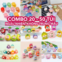 (Tự Xé) Combo Charm Túi Mù Mix Nhiều Mẫu Ngẫu Nhiên (3-5cm) Làm Trang Trí - Decor Cực Xinh Yêu
