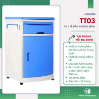 Tủ y tế đầu giường bệnh nhân, tủ đầu giường nhựa ABS cho gia đình, bệnh viện - Phụ kiện giường bệnh