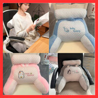 Tựa đầu giường gối tựa lưng bông thông minh công thái học mềm mại đàn hồi có thể tựa sofa gối gác chân chống đau lưng