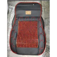 Tụa lưng ghế gỗ, Tựa Lưng Lót Ghế Hạt Gỗ Chống Nóng, Chống Trượt Và Tựa Massage Cao Cấp Dùng Cho Ô Tô, Xe Hơi