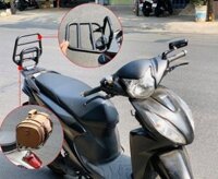Tựa lưng và đế baga sau xe Vision kiểu Vespa